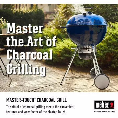 Barbecue Charbon Master-Touch Gbs 5750 - Ocean Blue - WEBER 5 Barbecue Charbon Master-Touch Gbs 5750 - Ocean Blue - WEBER – Image 3