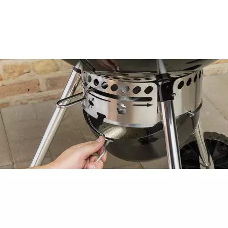 Barbecue Charbon Master-Touch Gbs 5750 - Gris Smoke - WEBER 8 Barbecue Charbon Master-Touch Gbs 5750 - Gris Smoke - WEBER – Image 6