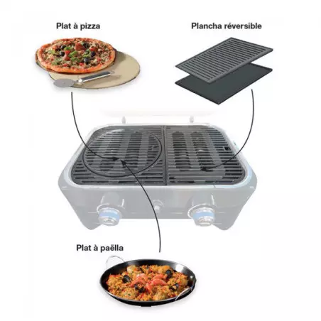 Campingaz Barbecue Gaz à Poser Attitude Lx Noir 2100 + Housse 9 Campingaz Barbecue Gaz à Poser Attitude Lx Noir 2100 + Housse – Image 7