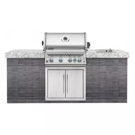 Barbecue Gaz NAPOLEON Encastrable Built-In Pro 500 Inox 3 Brûleurs + Brûleur Arriere 4 Barbecue Gaz NAPOLEON Encastrable Built-In Pro 500 Inox 3 Brûleurs + Brûleur Arriere – Image 2