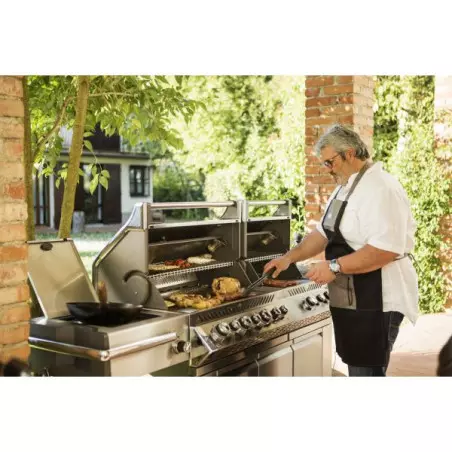 Barbecue Gaz Prestige Pro 825 4 Brûleurs + Sizzle Lateral + 2 Sizzle Interieurs+ Brûleur Arriere + Fumoir - NAPOLEON 6 Barbecue Gaz Prestige Pro 825 4 Brûleurs + Sizzle Lateral + 2 Sizzle Interieurs+ Brûleur Arriere + Fumoir - NAPOLEON – Image 4