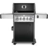 Barbecue Gaz Rogue 425 RSE Noir 3 Brûleurs + Sizzle Lateral + Brûleur Arriere + Rôtissoire - NAPOLEON -Broil Kings Boutiqe barbecue gaz rogue 425 rse noir 3 bruleurs sizzle lateral bruleur arriere rotissoire napoleon