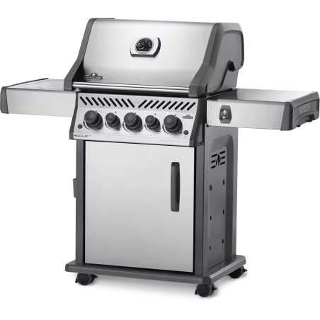 Barbecue Gaz Rogue 425 RSE Inox 3 Brûleurs + Sizzle Lateral + Brûleur Arriere - NAPOLEON 3 Barbecue Gaz Rogue 425 RSE Inox 3 Brûleurs + Sizzle Lateral + Brûleur Arriere - NAPOLEON
