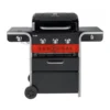 Barbecue Hybride Gaz & Charbon Gas2Coal 330 2.0 3 Brûleurs 2 Barbecue Hybride Gaz & Charbon Gas2Coal 330 2.0 3 Brûleurs -Broil Kings Boutiqe barbecue hybride gaz charbon gas2coal 20 3 bruleurs
