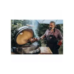 Barbecue Ceramique Le Chef Pro 2.0 Noir à Poser - MONOLITH 10 Barbecue Ceramique Le Chef Pro 2.0 Noir à Poser - MONOLITH -Broil Kings Boutiqe barbecue kamado le chef noir sans chariot monolith 3