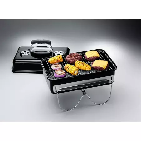 Barbecue Charbon Go Anywhere - Black - WEBER 4 Barbecue Charbon Go Anywhere - Black - WEBER – Image 2
