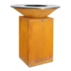 Brasero OFYR Classic 85 Plancha Acier Corten Pied 75cm 1 Brasero OFYR Classic 85 Plancha Acier Corten Pied 75cm -Broil Kings Boutiqe brasero ofyr classic 85 acier cortene