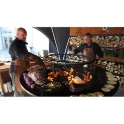 Brasero OFYR XL Plancha Acier Corten Pied 50cm 7 Brasero OFYR XL Plancha Acier Corten Pied 50cm -Broil Kings Boutiqe brasero ofyr xl plancha acier cortene pied 50cm 2