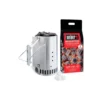 Kit Cheminee D'Allumage + 2kg Briquettes - 17631 - WEBER -Broil Kings Boutiqe kit cheminee d allumage rapidfire weber 2 kg briquettes