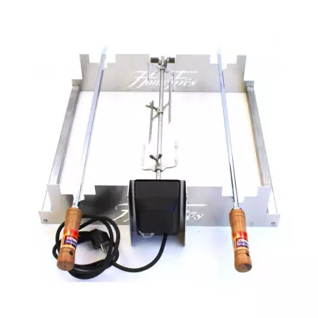 Kit Rotisserie Complet Pour Barbecue BRAAI 4 Kit Rotisserie Complet Pour Barbecue BRAAI – Image 2