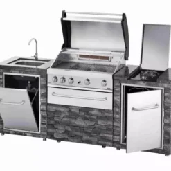 Meuble Modulaire GRANDHALL Stone Island (hors BBQ) -Broil Kings Boutiqe meuble modulaire grandhall stone island hors bbq 2